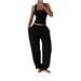 Diyun European And American Sports Yoga Camisole Vest Casual Long Pants Set Women's Clothing 2025 Autumn Winter_ecoleips.com