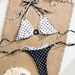 Retro Polka Dot Bikini Set – Adjustable Triangle Top & High-Cut Bottom – Women’s Sexy Swimwear_ecoleips.com
