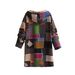 girl 2023 Autumn Winter New Ethnic Style European American Fashion Linen Hooded Cotton Padded Plus Velvet Loose Jacket Women_ecoleips.com