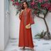 Verve AB431 Muslim Clothing Dubai Abaya Embroidered Arabic Women's Robe_ecoleips.com