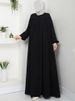 New Solid Color Kimono Abayas For Muslim Women Turkey Long Robe Eid Dresses Fashion Moroccan Kaftans For Women Ramadan Clothing_ecoleips.com