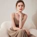 Women's Cashmere Camisole, New Autumn And Winter Ribbed Pullover Wool Knit Slim-fit Vest Top_ecoleips.com