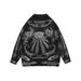 Gothic Y2K Crewneck Sweatshirt – Punk Rock Streetwear With Skull & Flame Print (S-XXL, 6 Colors) – Oversized Fit For Edgy Urban Style_ecoleips.com