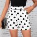 Women's Clothing American Style Summer Fashion High-Waisted Slim Fit Casual Versatile Shorts For Women_ecoleips.com