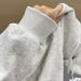 Autumn/Winter Fleece Lined Hoodies for Men And Women Trendy Oversized Couple Sweatshirts Casual Streetwear_ecoleips.com