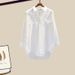 Women's Clothing New Style Temperament Versatile Shirt Suspenders Denim Skirt Fashion Three Piece Suit_ecoleips.com