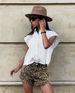Aria Basics Aria Basics Sexy Leopard Print Pure Cotton Girl Hot Pants Casual Shorts 2026 Summer European And American New Fashion Cross-Border_ecoleips.com