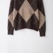 Off-Shoulder Diamond Knit Sweater – Trendy One-Shoulder Pullover For Women (As Pictured, S/M/L)_ecoleips.com