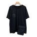 Women's Clothing American Style Loose Fit Short Sleeve T-Shirt Large Pockets Solid Color Patchwork Round Neck Slimming Top Summer_ecoleips.com