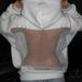 Women's Casual Hooded Sweatshirt Long Sleeved Pullover Top Style Hollowed Out Mesh_ecoleips.com