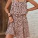 In Stock-92050# Cro-border European And American Foreign Trade Women's Floral Slim-fit V-neck Backle Strap_ecoleips.com