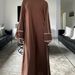Loriya2024tiktok E-commerce Fashion Solid Color Trimmed Dubai Turkish Dress Robe LR882_ecoleips.com