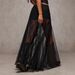 Women's Lace Trimmed Low Waisted Bodycon Maxi Skirt Cool Sophisticated Style Versatile Slimming Long Skirt For All Seasons_ecoleips.com