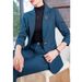 Women's Clothing formal wear autumn and winter new wide-leg pants suit socialite temperament goddess style _ecoleips.com