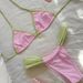 Women's Sexy Bikini Swimsuit Triangle Cup Two Piece Set Beach Swimwear_ecoleips.com