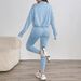 AD633 New 2025 Autumn Simple Style Japanese And Korean Women's Clothing Polyester Long Sleeve Fashion Casual Suit_ecoleips.com