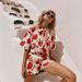 Women's Clothing New Fashion Lace Print Fashion Suit For Women_ecoleips.com