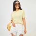Tornova Hollow Knitted T Shirt Women's Summer Casual Short Sleeve Loose Lapel Solid Ins Hot Tops Female Sweater T Shirt Outwear_ecoleips.com