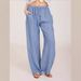 Breathable Linen-Cotton Wide Leg Pants - Elastic Waist Lounge Trousers For Yoga And Casual Wear Breathable Natural Blend_ecoleips.com