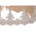 3M Cathedral Veil – Single Layer Chantilly Lace Bridal Face Veil (Ivory/White, Polyester, A-Line Hem, 3D Floral Embroidery, Wholesale Ready)_ecoleips.com