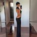 YY24070 European And American Style Sexy Backless Bow For Women Summer New Elegant Hot Girl Long Dress_ecoleips.com