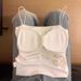 Korean Version Desire Off-Shoulder Pure Cotton Camisole Beautiful Back Vest With Built-in Chest Pad Short Sleeveless_ecoleips.com