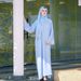 Verve M189#Non-Rhinestone Seven-Color Women's Muslim Robe Malay Indonesian Dress With Headscarf_ecoleips.com