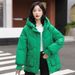 2025 Winter Down Padded Jacket Women's Loose Hooded Padded Jacket Casual Thickened Thermal Padded Jacket_ecoleips.com