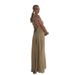 Bohemian Off-Shoulder Maxi Dress – Adjustable Wrap Halter Neck Beach Cover-Up (Organic Cotton, One Size, Multiple Colors)_ecoleips.com
