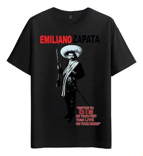 Women's T-Shirts Tshirt Muscle Freaks Zapata Revolutionary Mexican Style_ecoleips.com