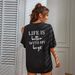 Women's Relaxed Fit Graphic Tee Cotton-Soft Breathable Everyday T-Shirt Street Style Comfort Lightweight Top_ecoleips.com