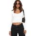 European And American 2025 New Y2K Women's Clothing: Pure Desire Slim-Fit T-Shirt With Exposed Navel Short Top_ecoleips.com