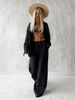 K Shirt And Pants Set, Loose Long Sleeved Shirt, Casual Suit For Women_ecoleips.com