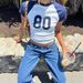 Women's Clothing Women's Short Sleeve T-Shirt Street Style Digital Print Crew Neck Casual Versatile Crop Top For Formal & Casual_ecoleips.com