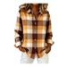Aria Basics Aria Basics 2025 Cross-Border European And American Floral Print Casual Loose Long-Sleeve Women's Shirt_ecoleips.com