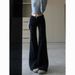 Black Stretch Retro Flared Slimming Jeans For Women Spring Autumn New Fashion Versatile Bootcut Long Pants_ecoleips.com