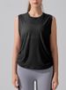 K Sleeveless Quick Drying Vest, Running Pilates Yoga Cover, Pleated, Moisture Absorbing, Breathable Sports And Fitness Clothing_ecoleips.com