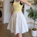 K Half Length Skirt For Women, High Waist A-line Skirt, Five Part Skirt, Short Skirt That Covers Flesh And Appears Slim, Mid Length Skirt_ecoleips.com