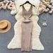 YuooMuoo Chic Fashion Sexy Wrap Hips Split Knitted Autumn Dress Women Slim Elastic Bodycon Long Dress Streetwear Outfits Vestido_ecoleips.com