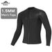 Aria Basics 1.5mm Sharkbat Thermal Wetsuit, Surfing Cold-proof Diving Suit, Long-sleeve Swimsuit Set_ecoleips.com