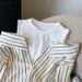 Women’s Clothing Real shot spot striped long sleeved shirt women new popular beautiful two piece off shoulder early autumn women's tops_ecoleips.com