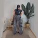 Women's Hiphop Street Ripped Ribbon Cargo Jeans Casual Cotton Denim Spring/Autumn Summer Regular Fit Solid Color_ecoleips.com