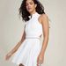 's Best-selling Tennis Skirt, Color-blocked Dress With Half-zip Stand-up Collar, Sports Anti-exposure Skirt-pants,_ecoleips.com