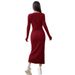 Women's Clothing 2025 Autumn Winter New French Style Chic Knitted Dress Slim Fit Two-Piece Set_ecoleips.com