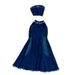 Women's Clothing Raw Edge Denim Tube Top With Internet Celebrity Photogenic High School Long Skirt Two Piece Suit_ecoleips.com