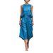 Women's Sleeveless Ruffle Top And Wide-Leg Pants Set, Summer Casual Two Piece Outfit, Stretchy Comfort Jumpsuit Alternative In Solid Colors_ecoleips.com