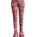 Women's Clothing Style Women's Colorful Striped Fluffy Furry Pants Personality Stacked Trousers For Formal & Casual For Women_ecoleips.com