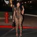 K Sexy And Fashionable Backless Pattern Printed See Through Mesh Jumpsuit_ecoleips.com
