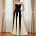 Women's Casual Full Skirt Long Dress Vacation Style French Suspender Design Spring/Autumn Regular Fit Polyester Dress_ecoleips.com