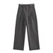 Commuter Fashion Temperament Drawstring Suit Wide Leg Pants Women's Spring And Summer New Drape Casual Pants High Waist Mopping Trousers_ecoleips.com